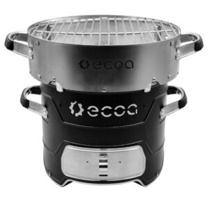 ecoa char stove & grill bundle