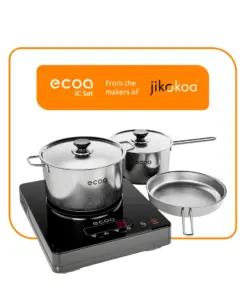 ecoa induction & cookware (3 piece)