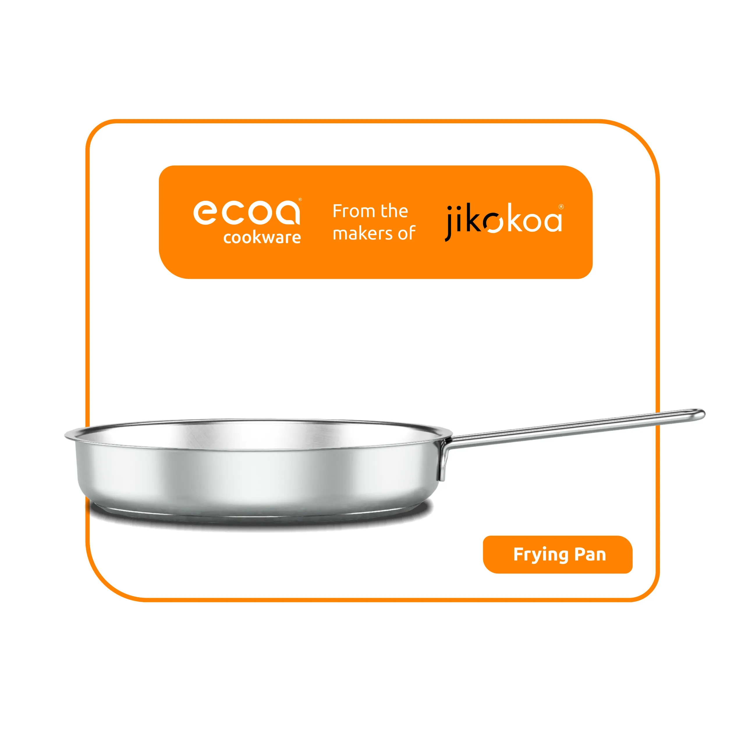 ecoa stainless steel pan - 28cm